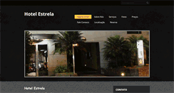 Desktop Screenshot of estrelahotel.com